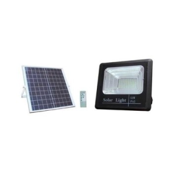 Kit Faretto LED 1.800 Lm Ricaricabile con Pannello Solare