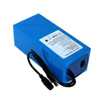 Pacco Batteria Litio DC 12V 20000mA + Caricabatteria