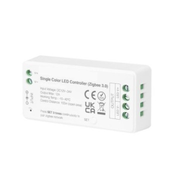 Controller Dimmer Monocolore ZIGBEE 3.0 - 12/24V 12A  -...